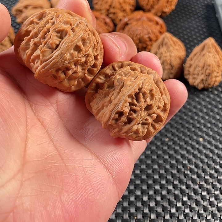 把件文玩核桃球白40