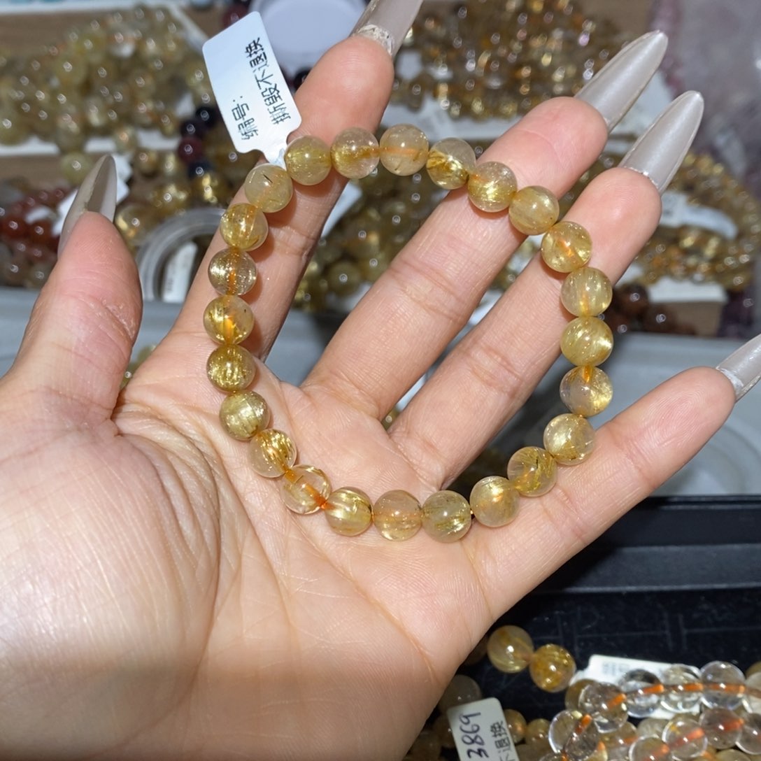 水晶手链未镶嵌酸*手链