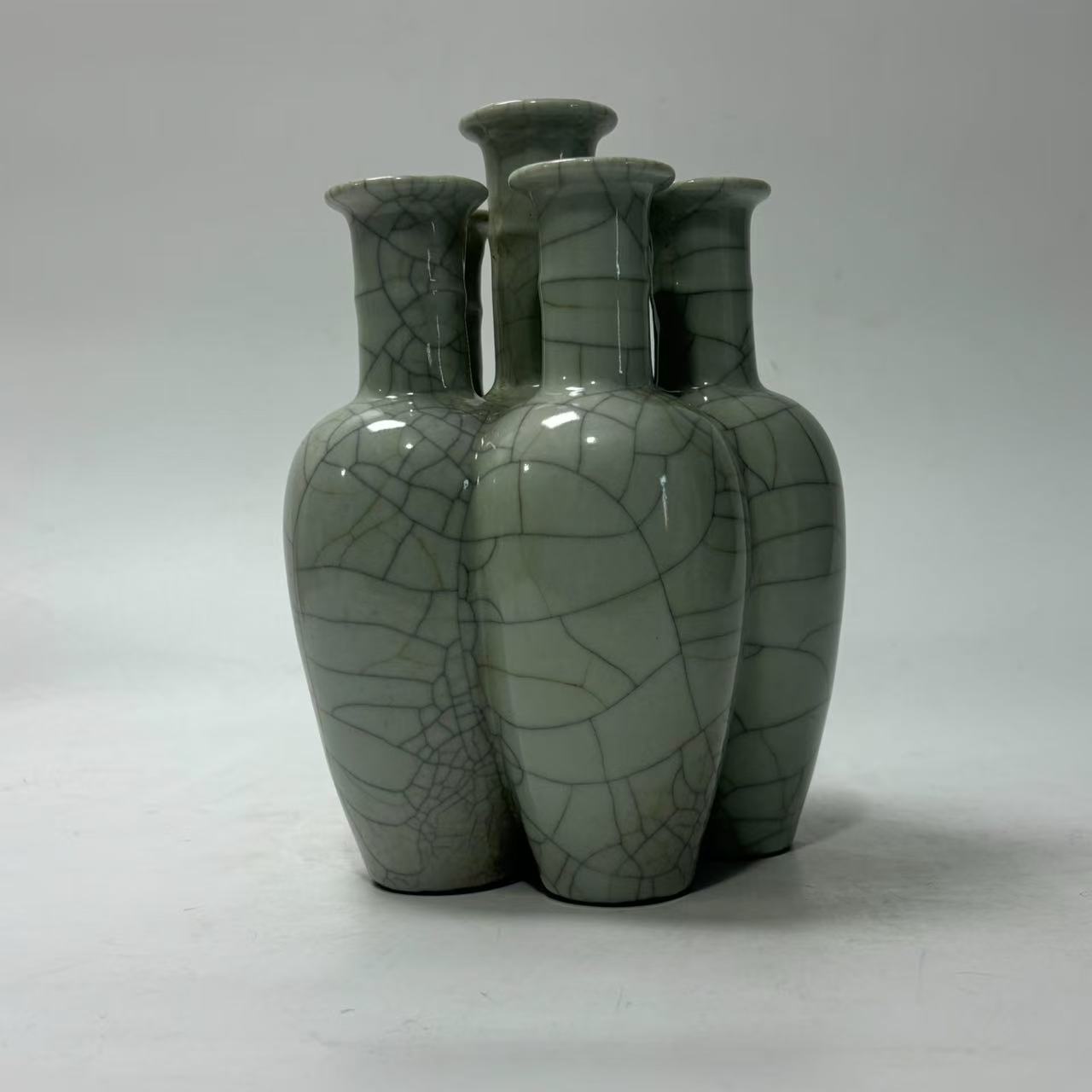 HJD2501-145哥釉多管瓶