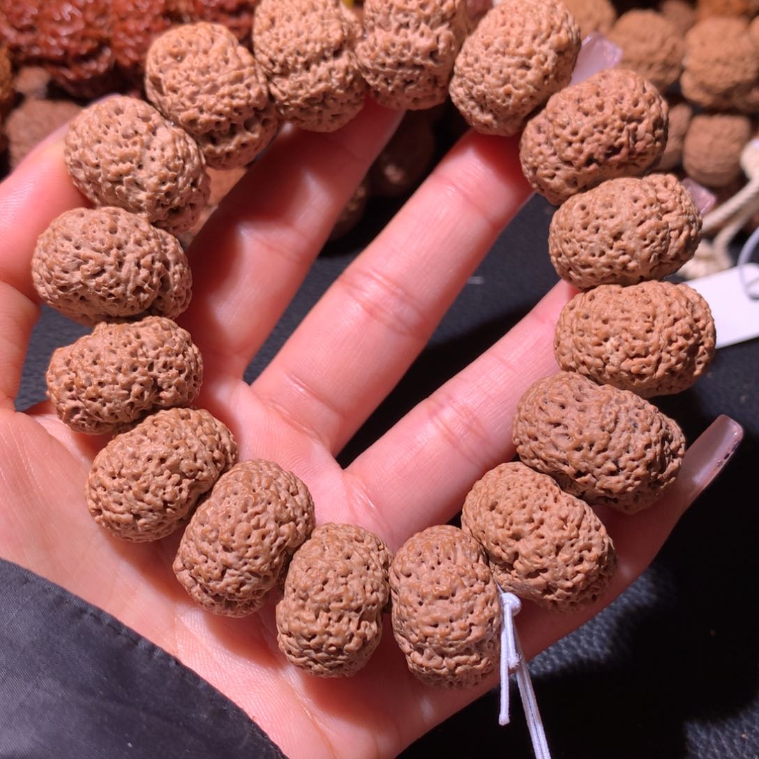 金刚菩提手串23+夹板菠萝蜜