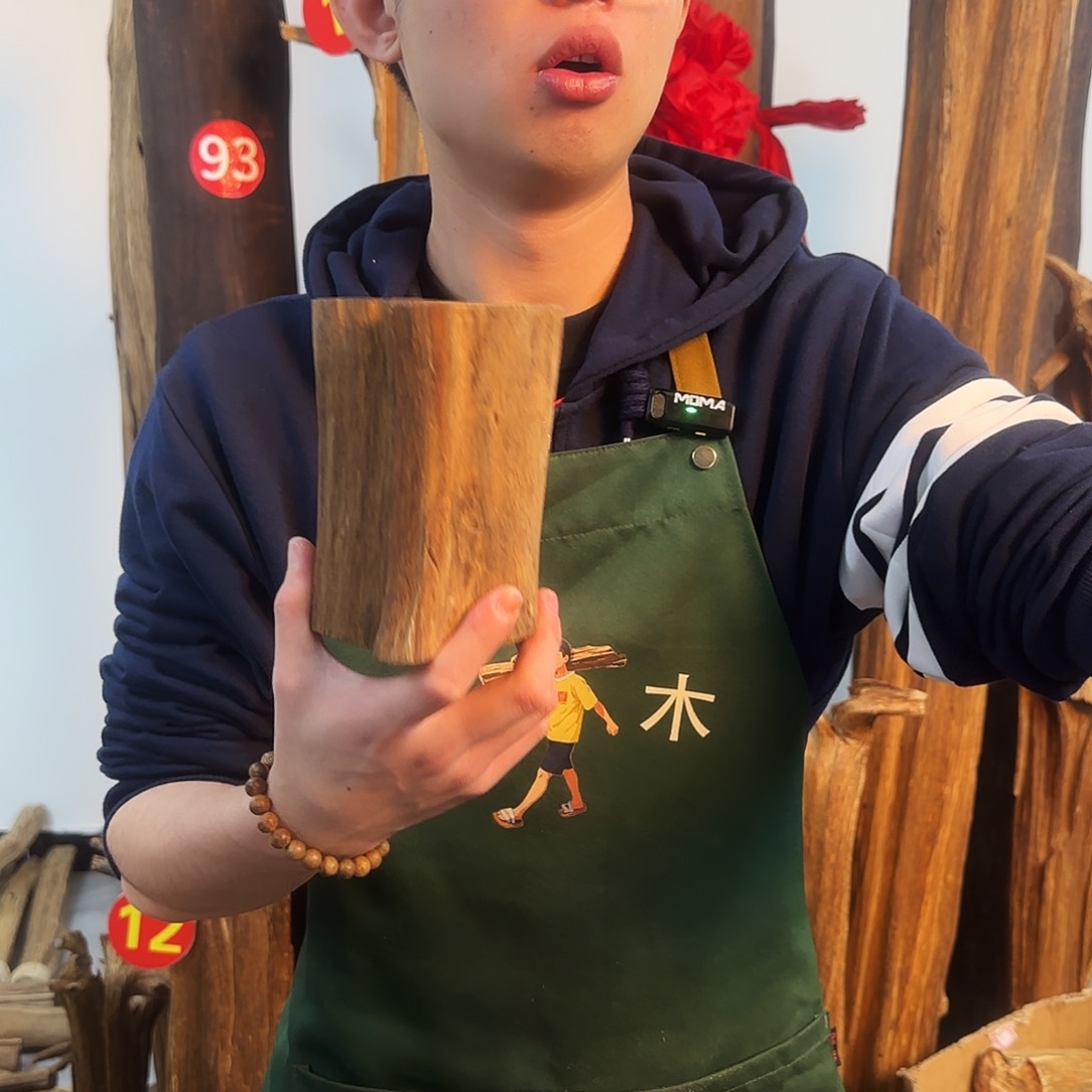 沉香摆件天然沉香原木摆件➕底座