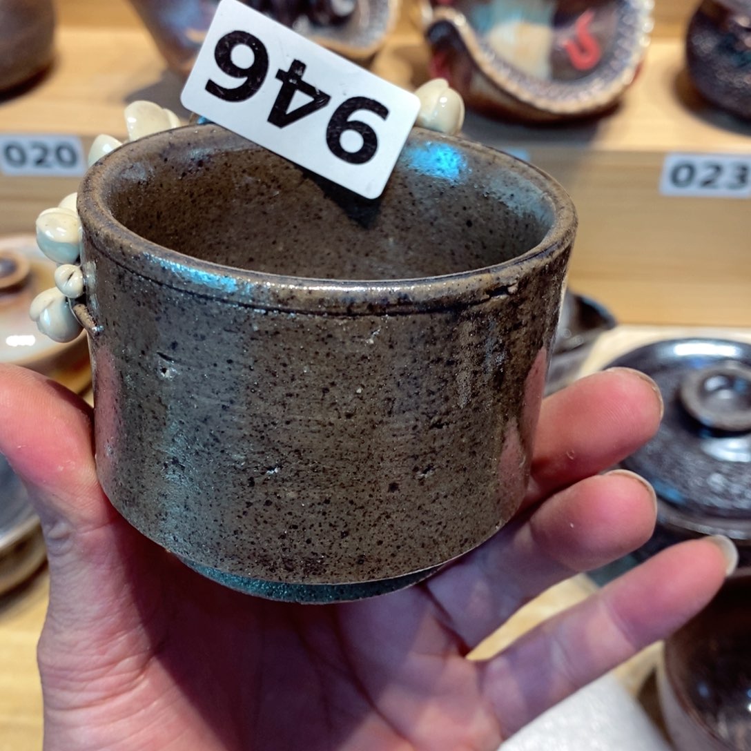 柴烧茶具陶瓷杯子