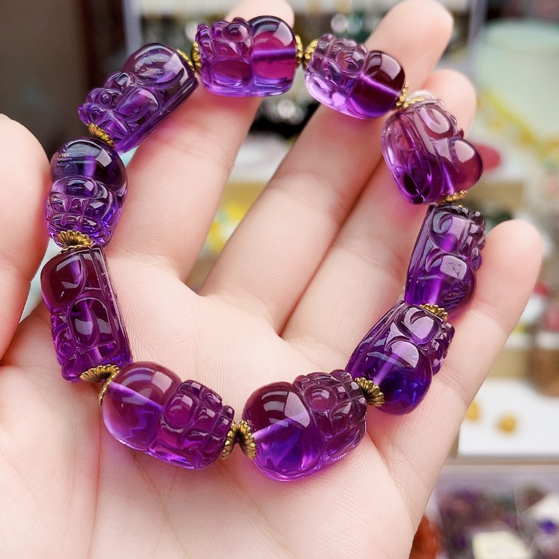 水晶手串未镶嵌天然