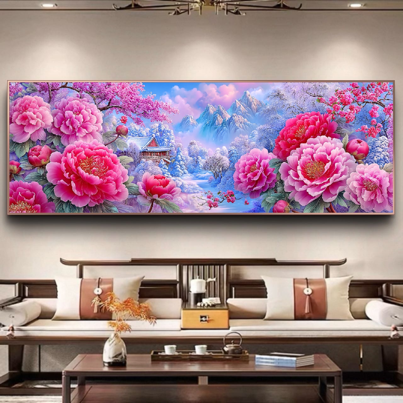 情络甄选 原创版权定制十字绣傲雪红颜f2706   52个色