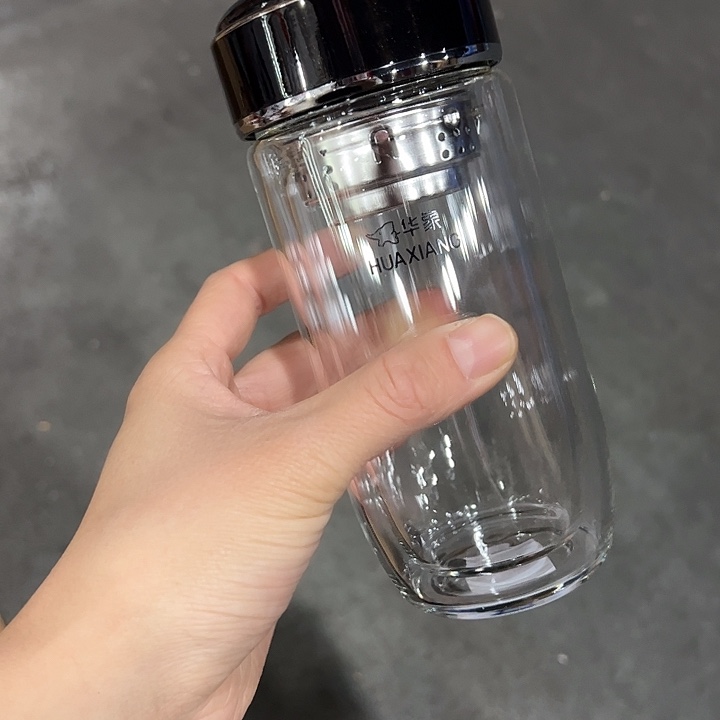 华象双层玻璃杯2702202-5