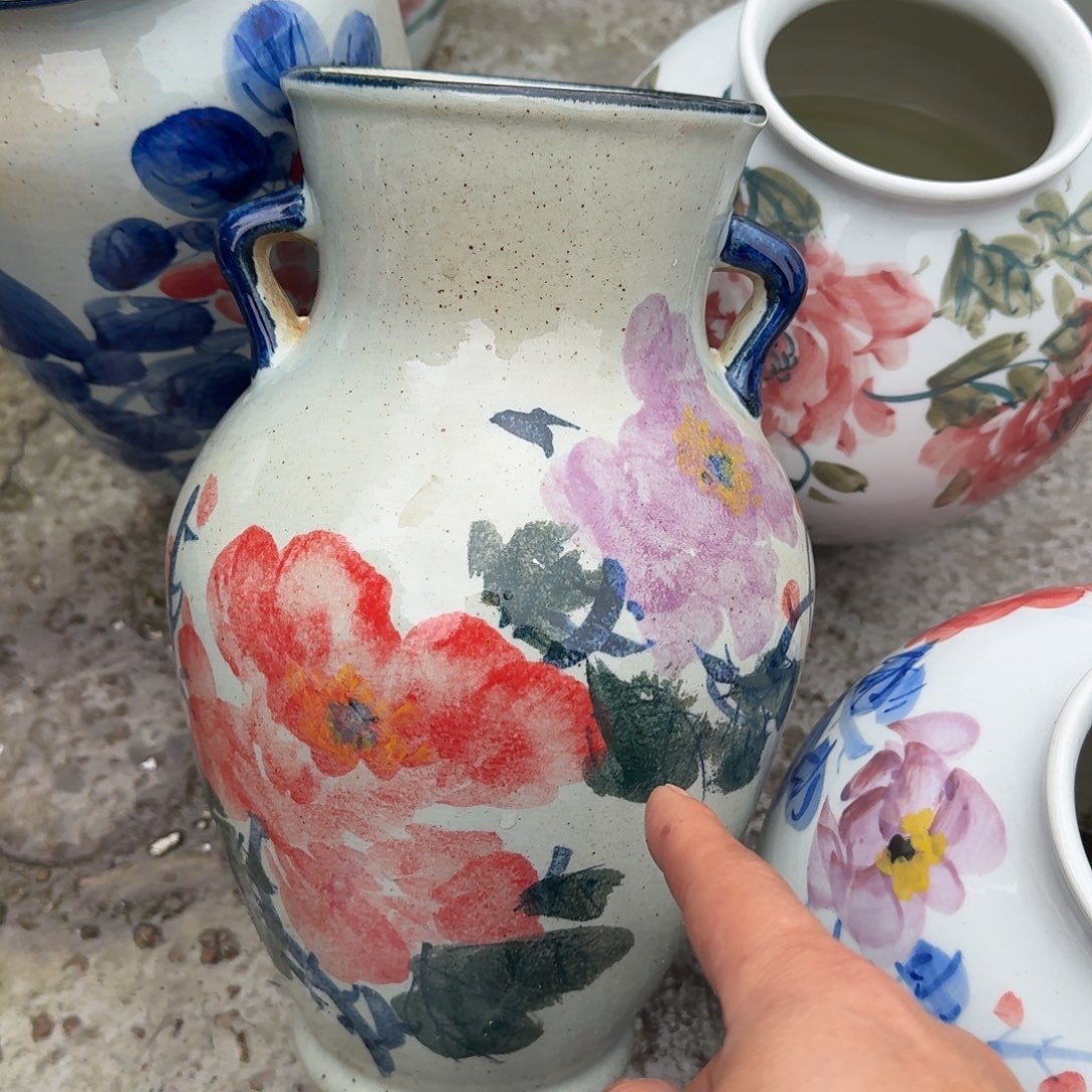 微瑕景德镇手工手绘