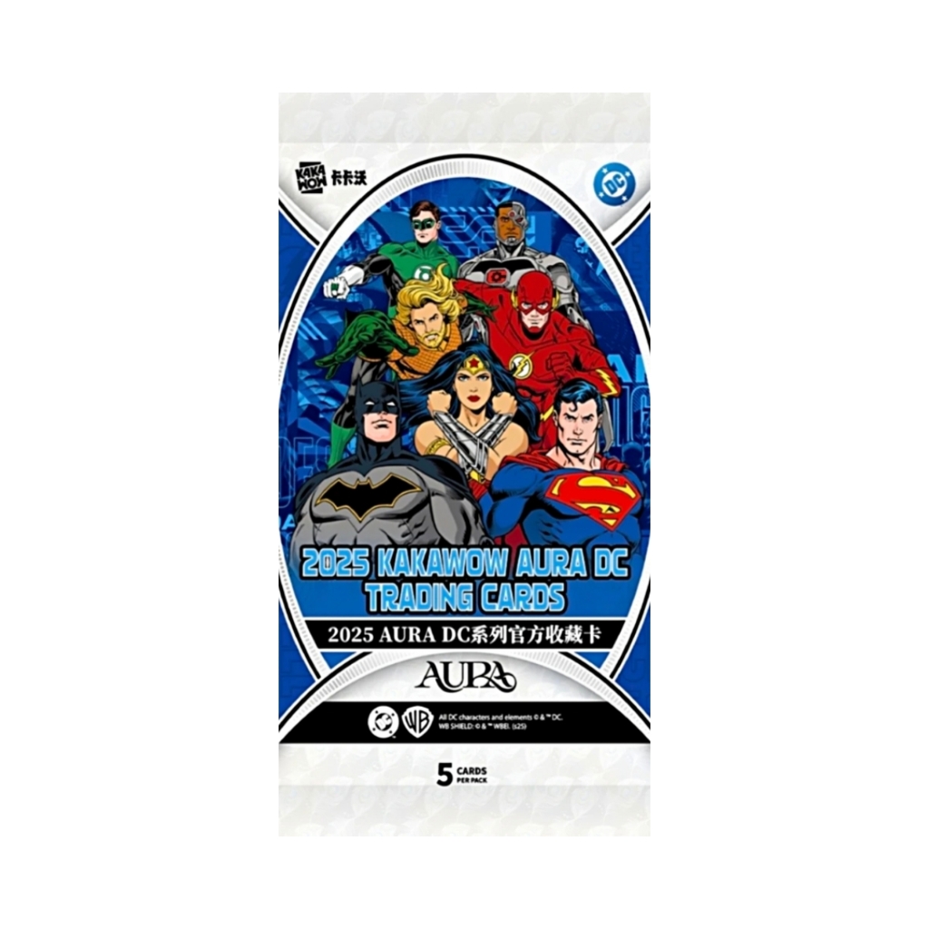 【CW】2025 KAKAWOW AURA DC TRADING CARDS 系列收藏卡