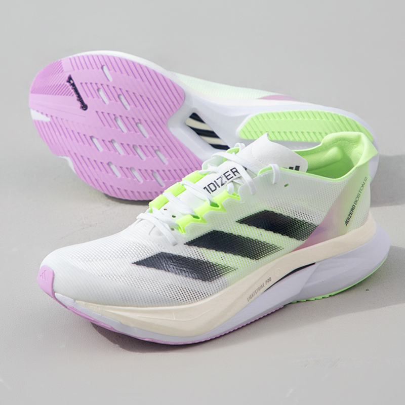 adidas阿迪达斯运动鞋男鞋人生跑鞋运动鞋马拉松碳柱跑步鞋IG3321