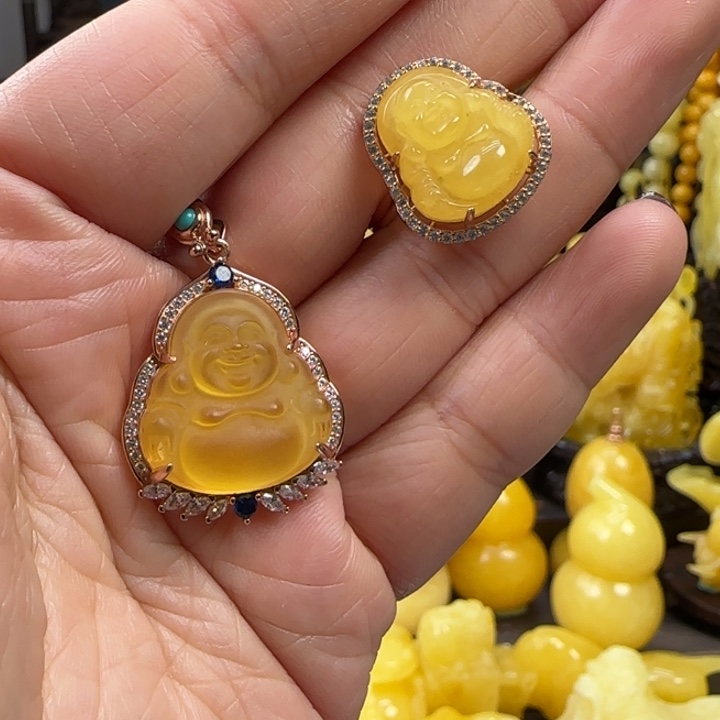 蜜蜡珠宝奇石未镶嵌