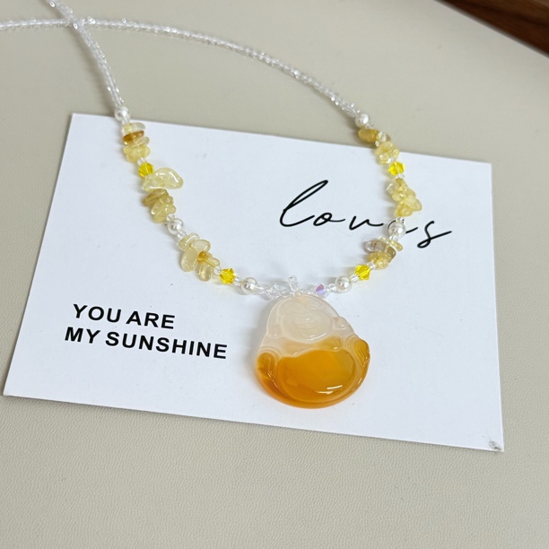 铜合金项链 芽怼怼(高高) 项链 5266