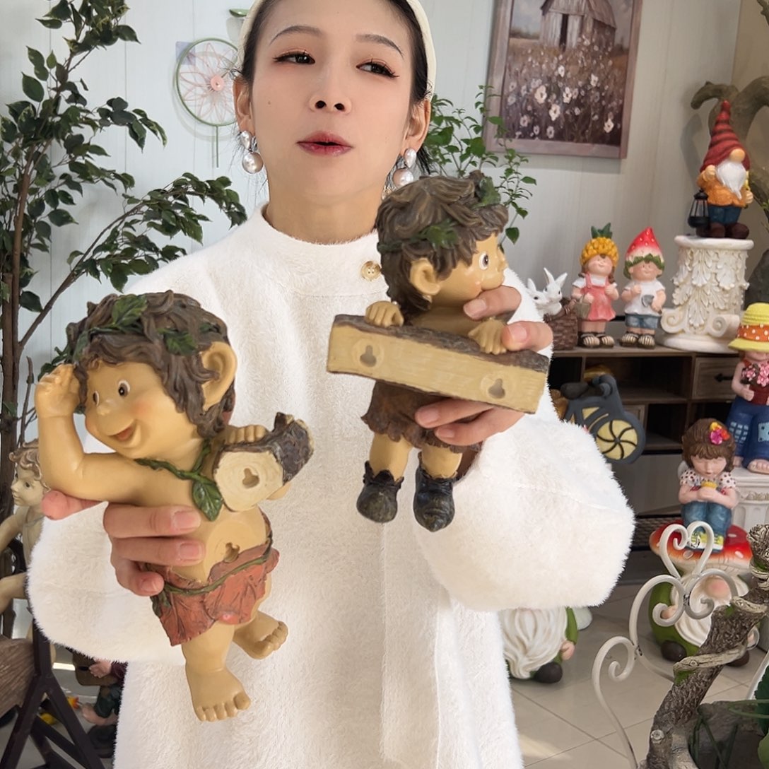 花园摆件红红火火