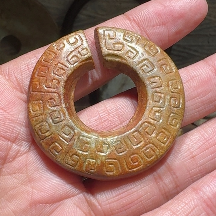 和田玉挂件未镶嵌万*