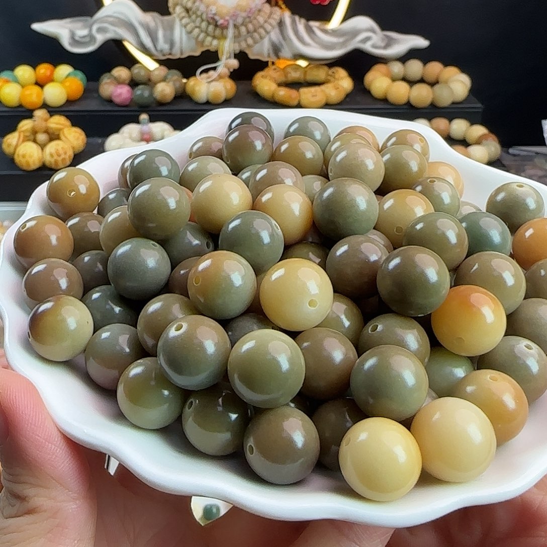 吊坠菩提根/象牙果卡14敦煌圆1000颗批发