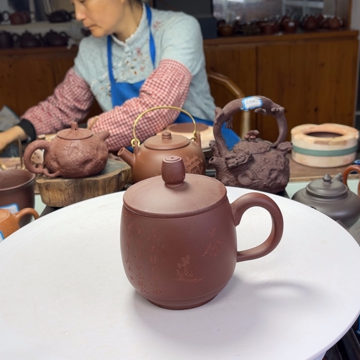 茶壶紫砂紫砂等珍贵