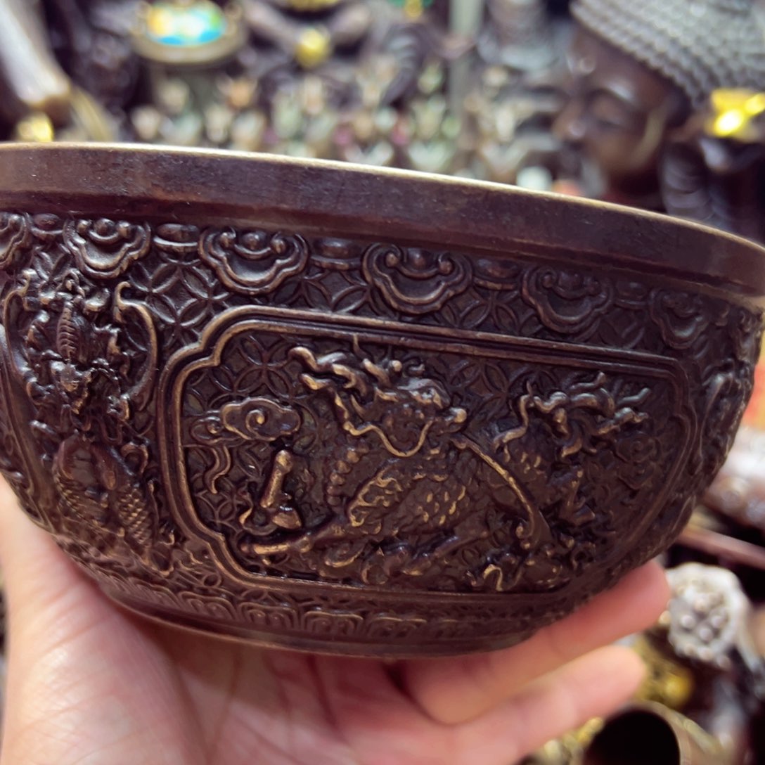 高端文玩铜器摆件七天无理由