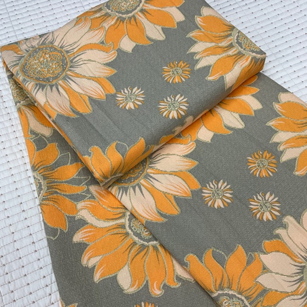 z新品原麻皱皱纱床单（向阳-绿）舒适透气四季款柔软