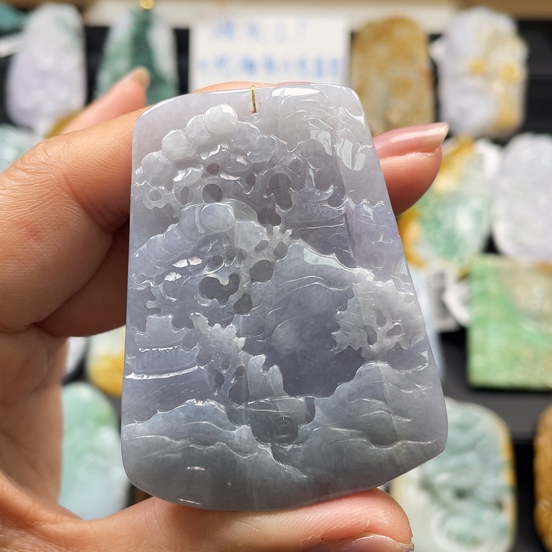 翡翠吊坠(不含链)未镶嵌
