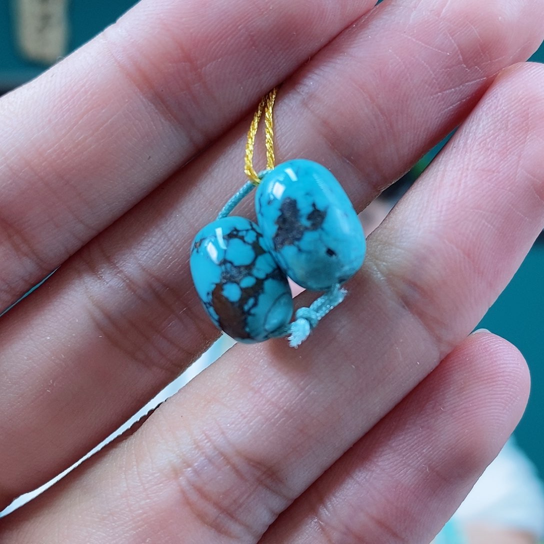 未镶嵌绿松石珠宝奇石