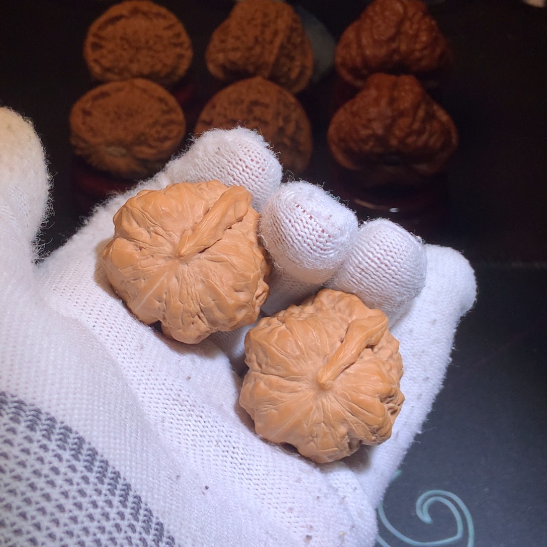 把件文玩核桃7A蛤蟆头文玩一帆风顺