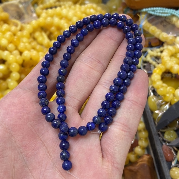 未镶嵌青金石串多样性发货