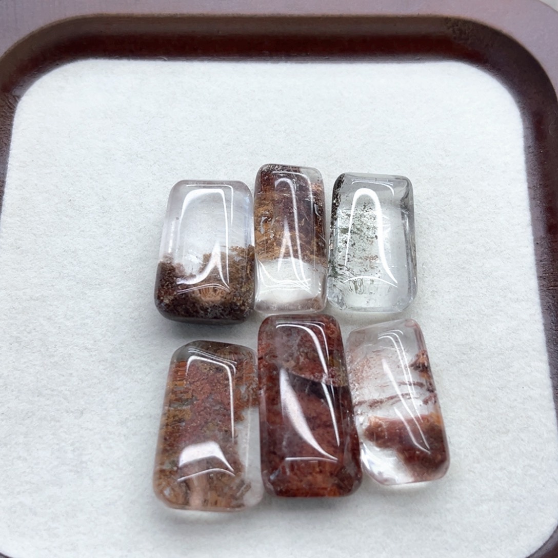 水晶未镶嵌珠宝半成品41 幽灵无事牌