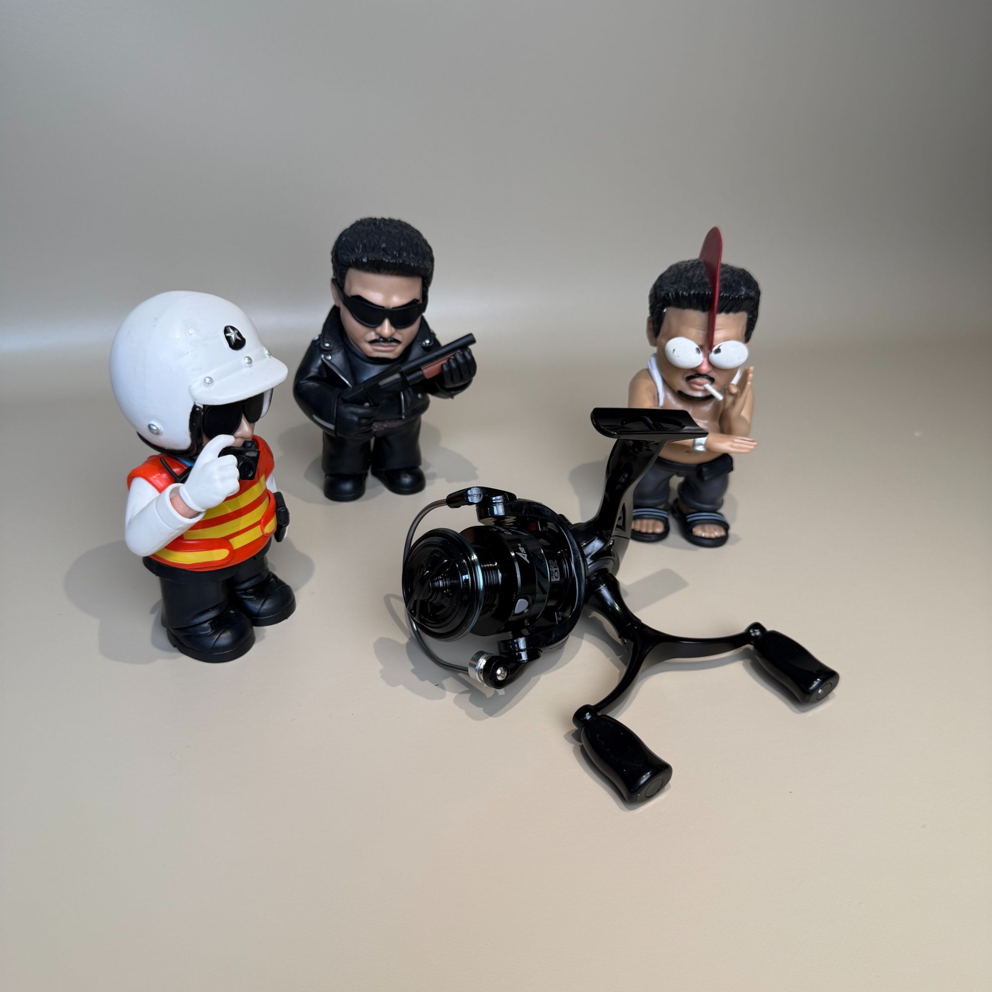 【3000型左右手互换】路亚纺车轮-【不带轮包】A8PRO-253