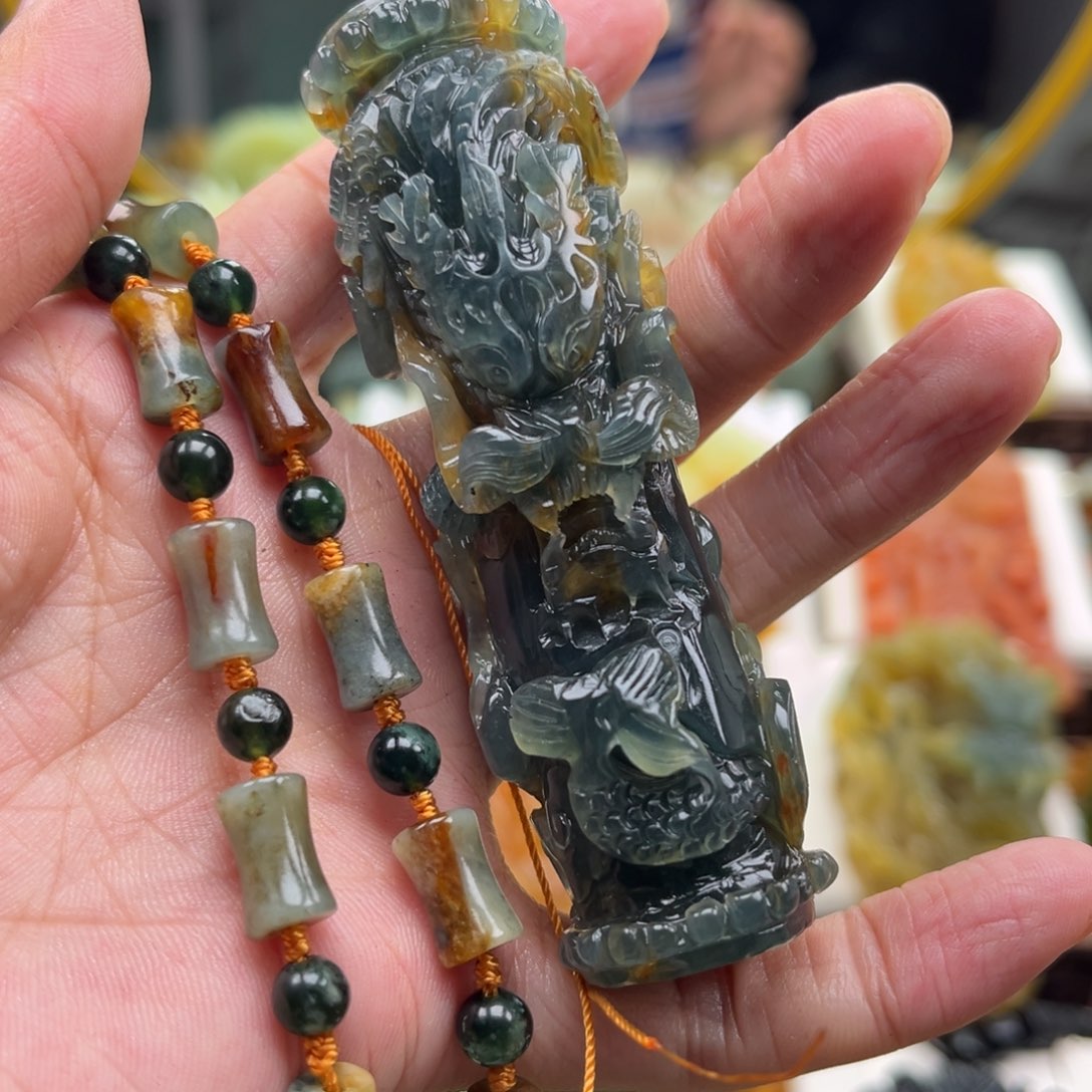 ~***锅岫玉未镶嵌挂件挂件