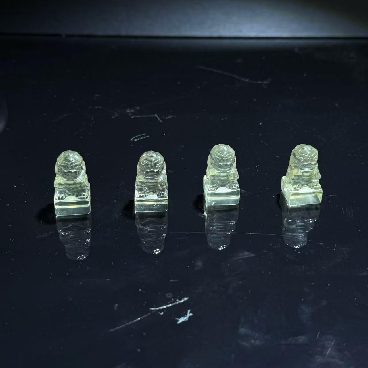 【皇后甄选】巴西黄水晶貔貅印章 -多样性发其一