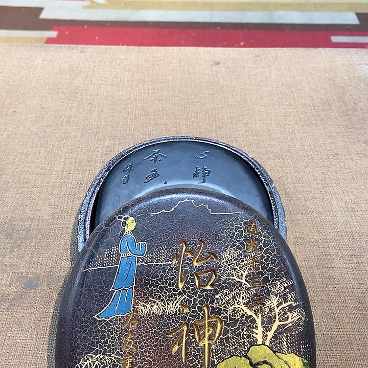 壶手工手绘瓷器瓷碗