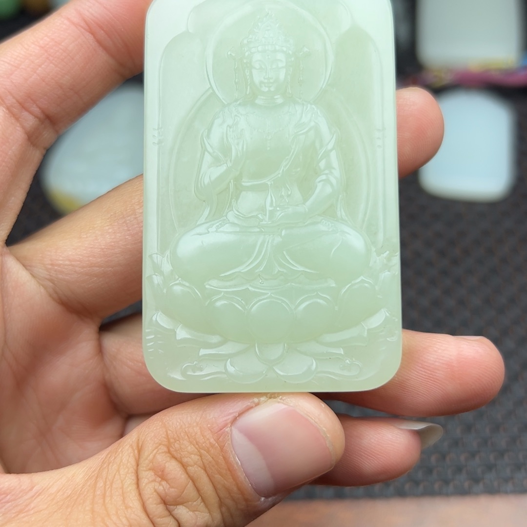 和田玉挂件未镶嵌