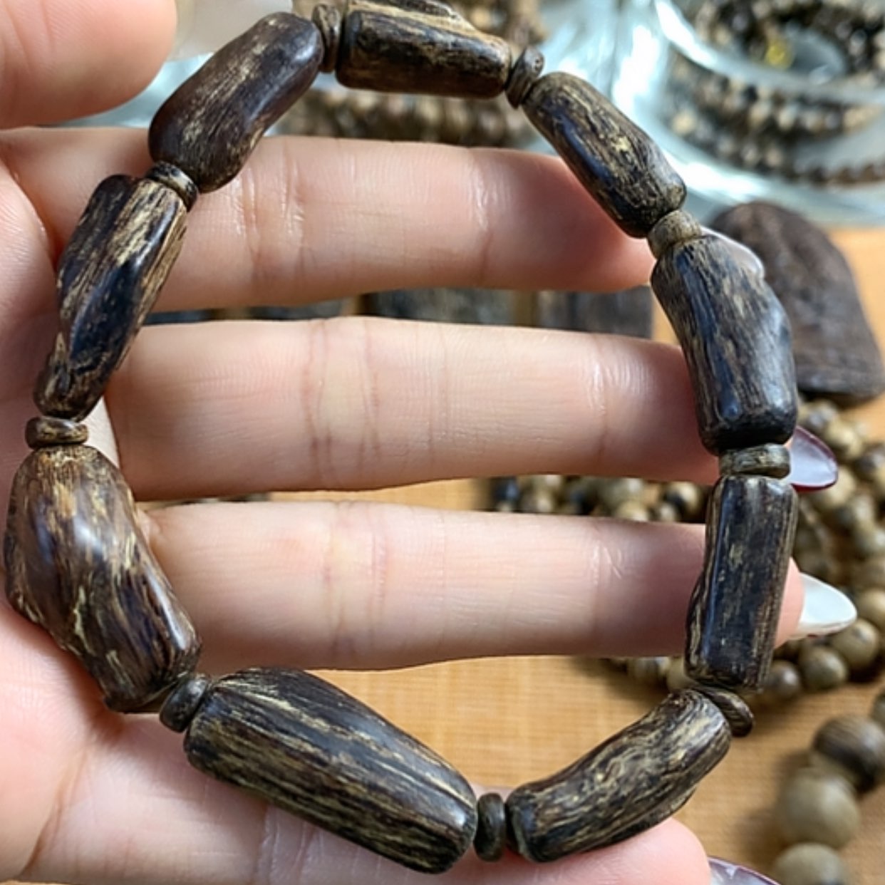 【闪购商品】沉香手串越南芽庄沉香13.7克沉水