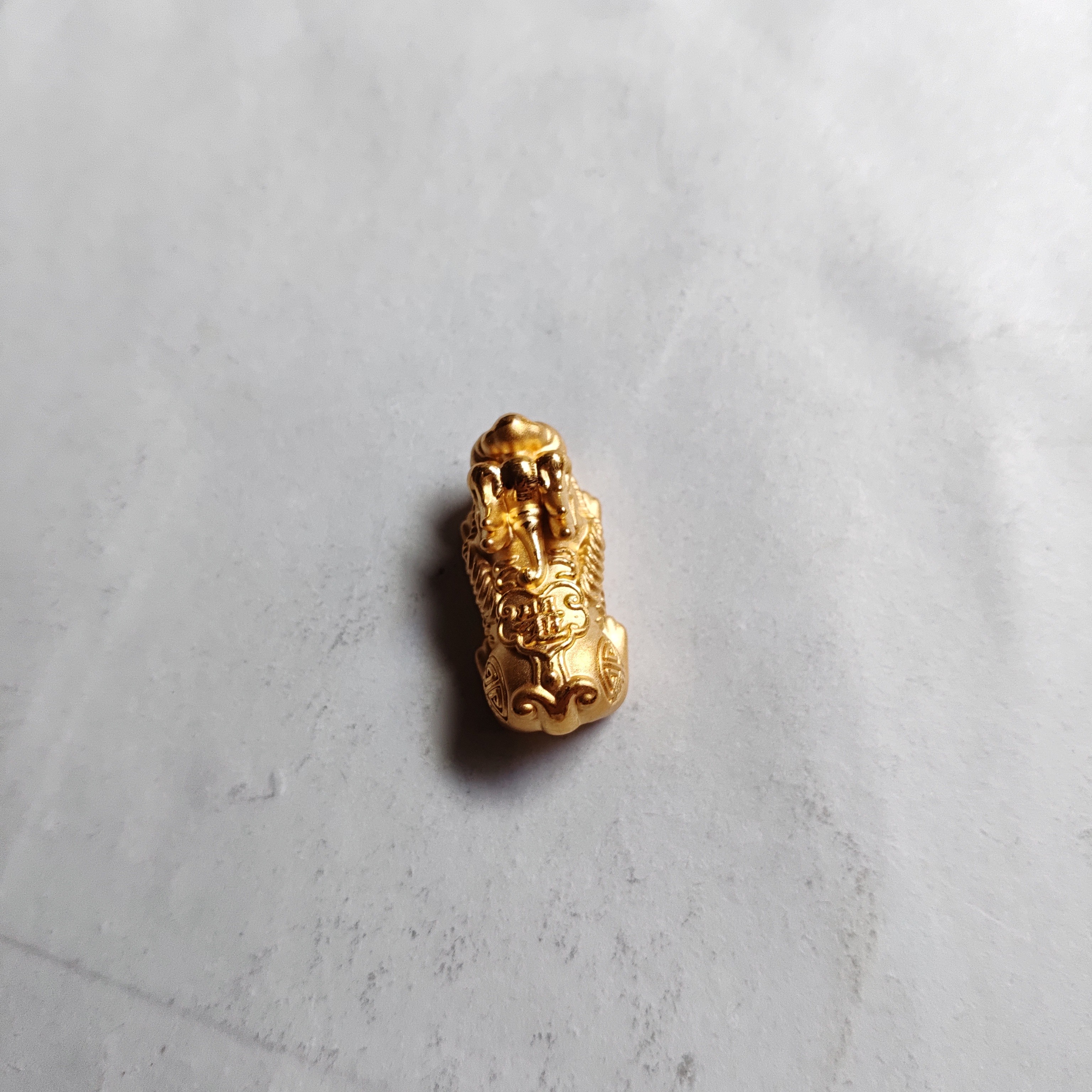 金元宝足金999貔貅珠子首饰