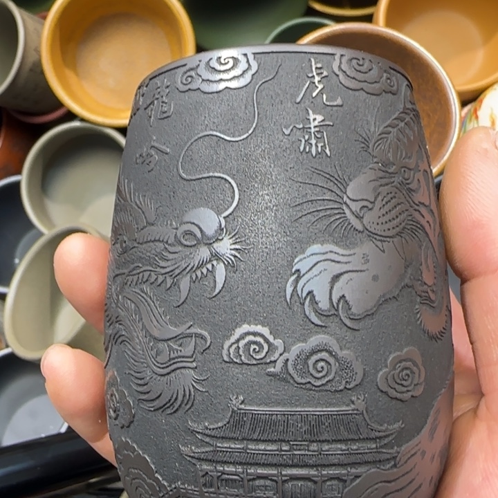 茶杯紫砂全手工制作工艺