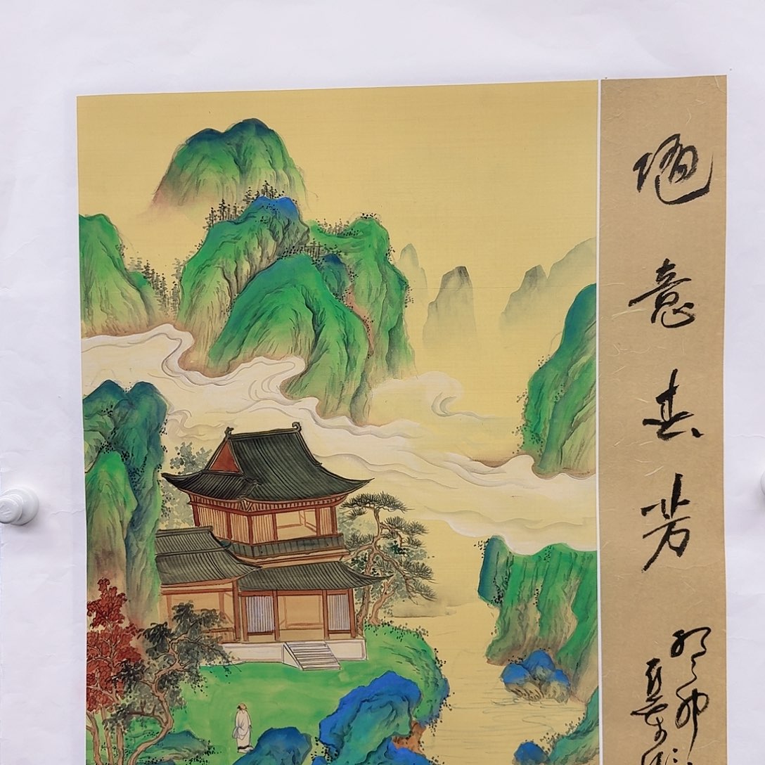 国画多次参加国内外大型书画