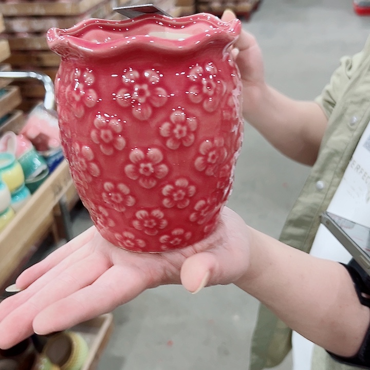 有孔.凑满10元发货多肉陶瓷花盆！