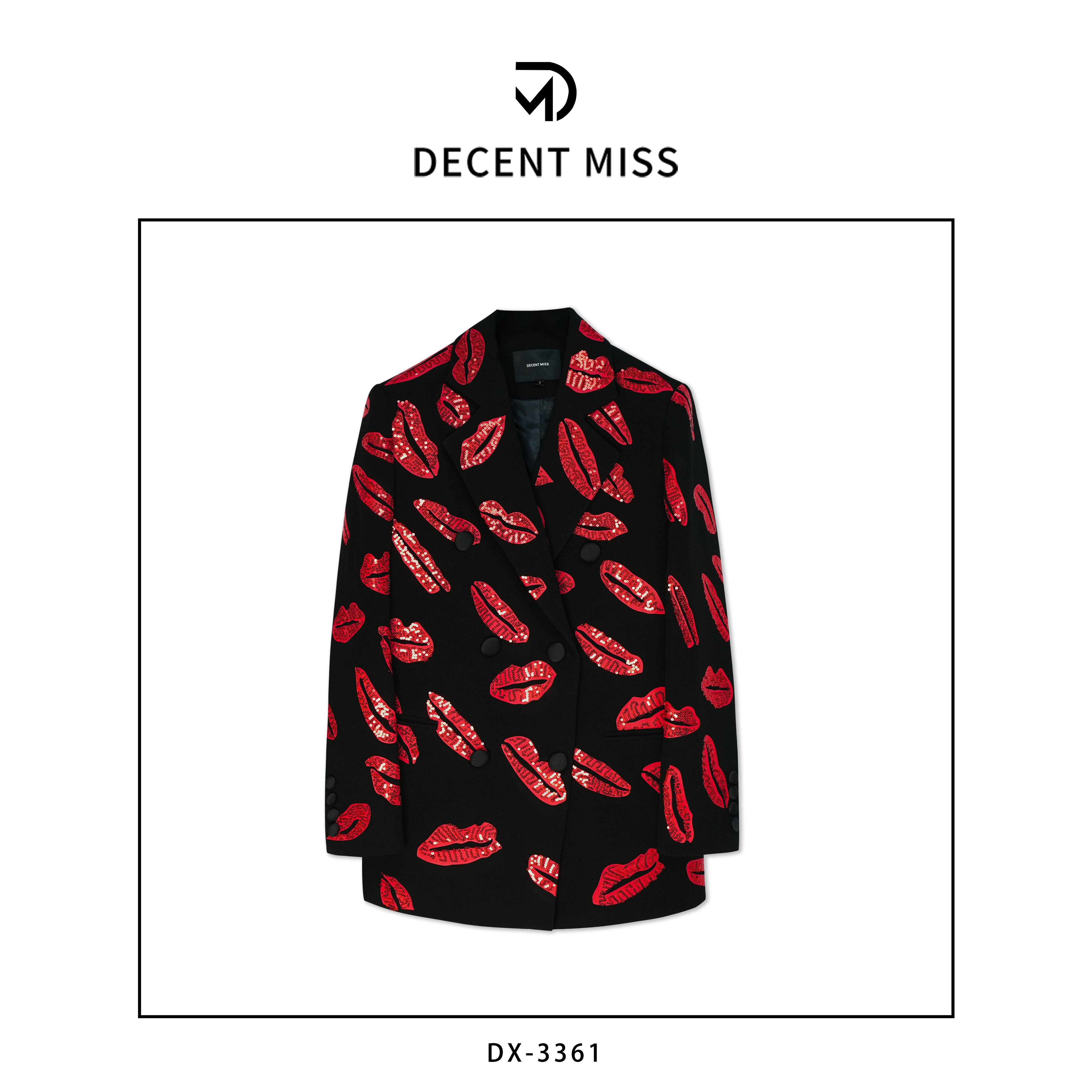 【原创设计】Decent miss 原创定制西装DX-3361