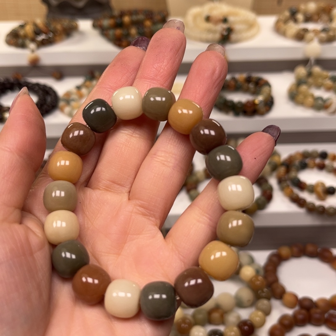 白玉菩提手串多宝手串