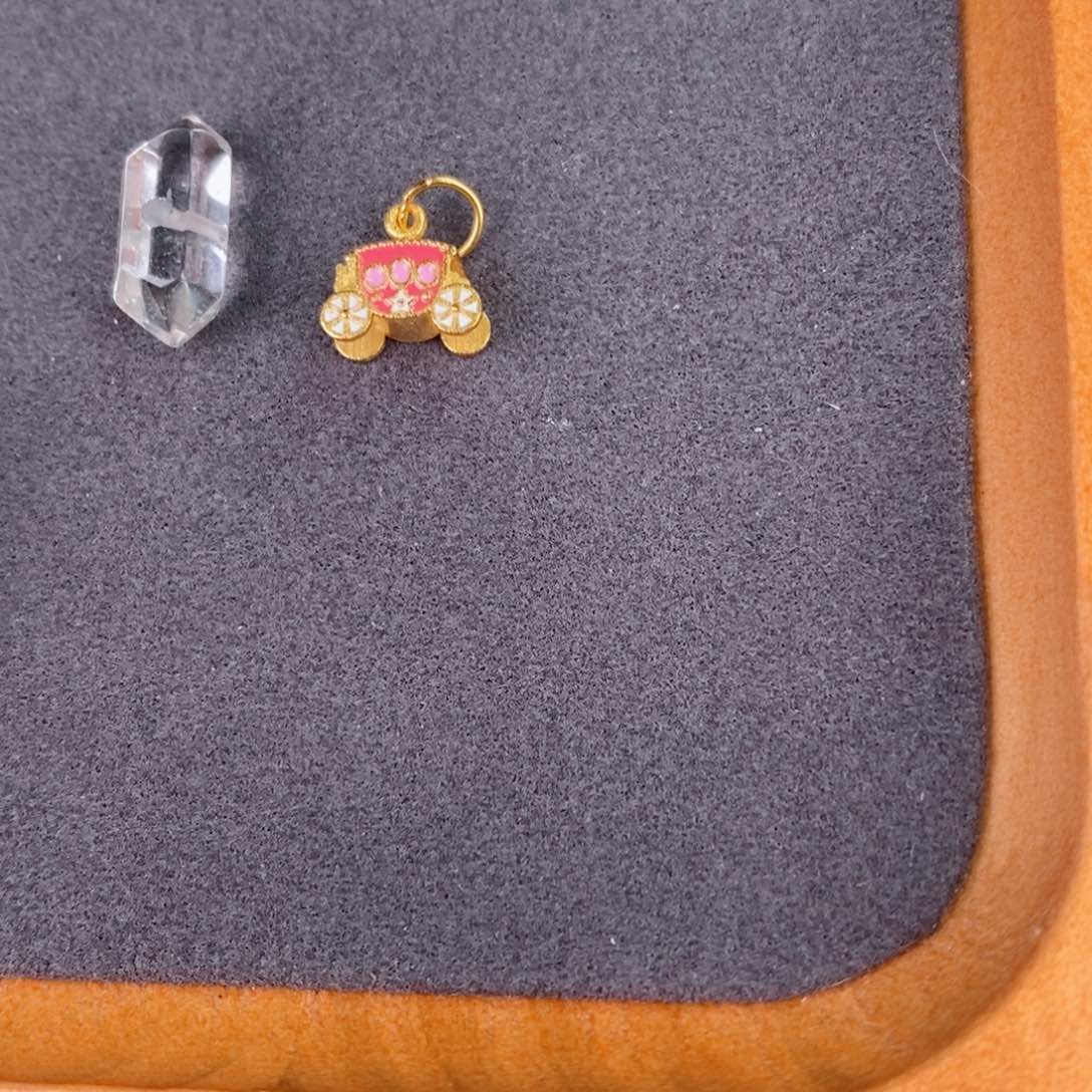 水晶珠宝半成品银S925镀金镶嵌