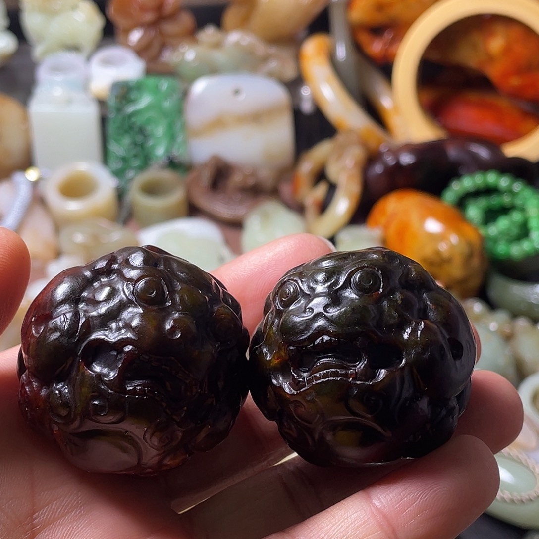 火***锋和田玉（糖玉）未镶嵌颈饰