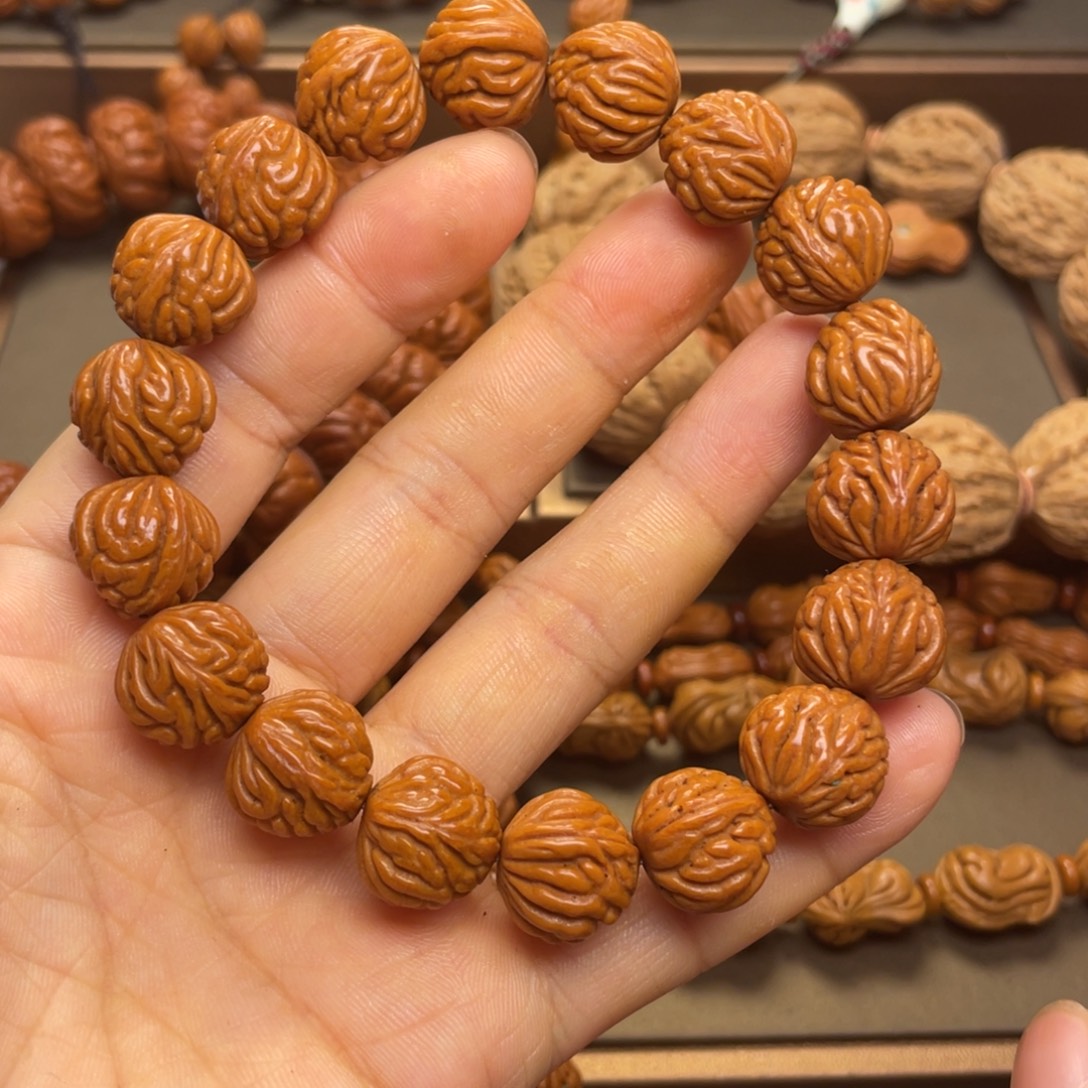手串桃核龙纹桃核65