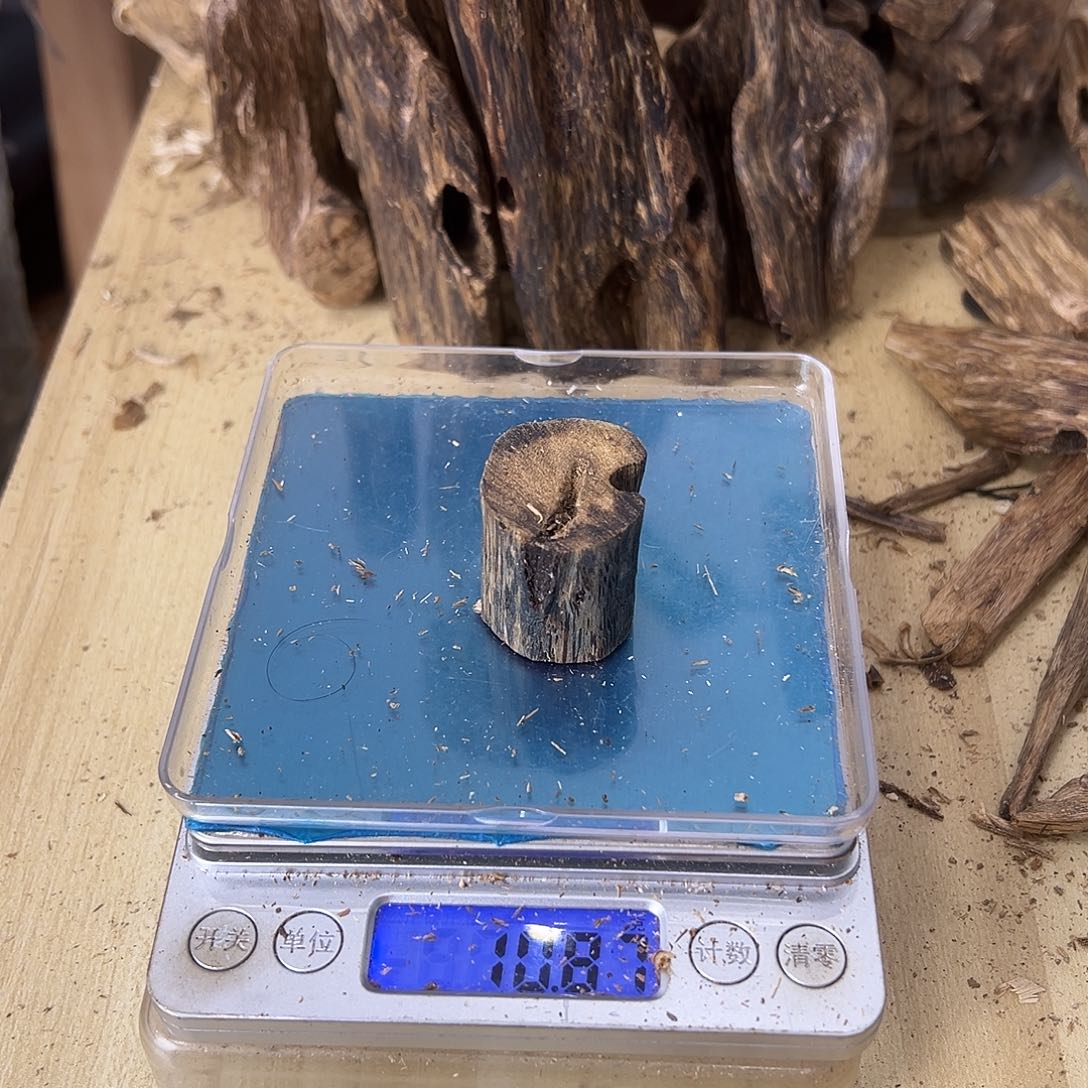 香料绿奇楠虫漏10克乌身