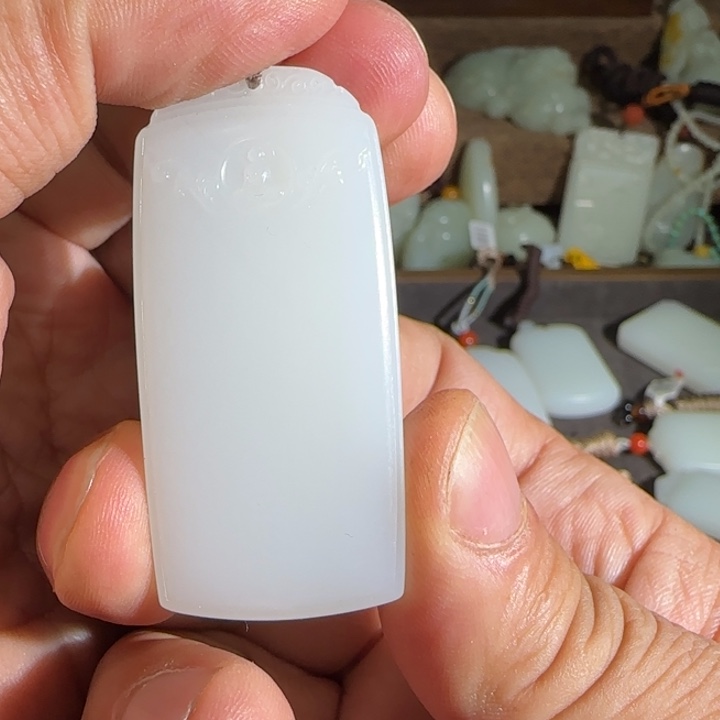 和田玉挂件未镶嵌u****6