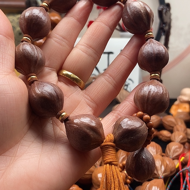 橄榄核手串/手链紫气东来