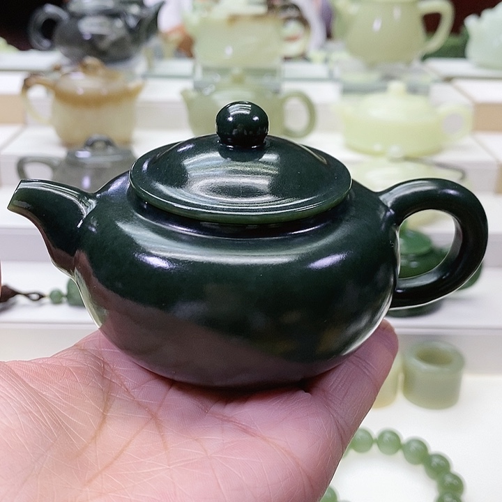 未镶嵌和田玉挂件?****?茶壶