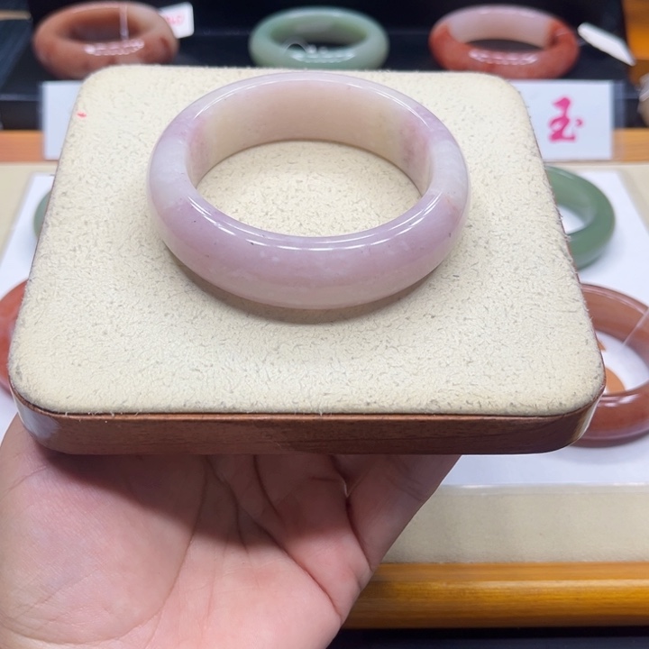 未镶嵌手镯石英质玉@****林