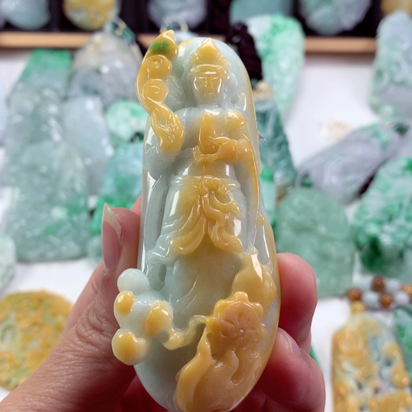 【闪购商品】翡翠吊坠(不含链)未镶嵌若**寒