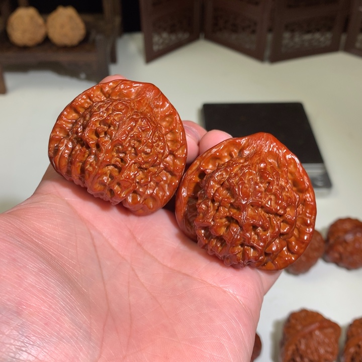 文玩核桃把件U****y官帽10