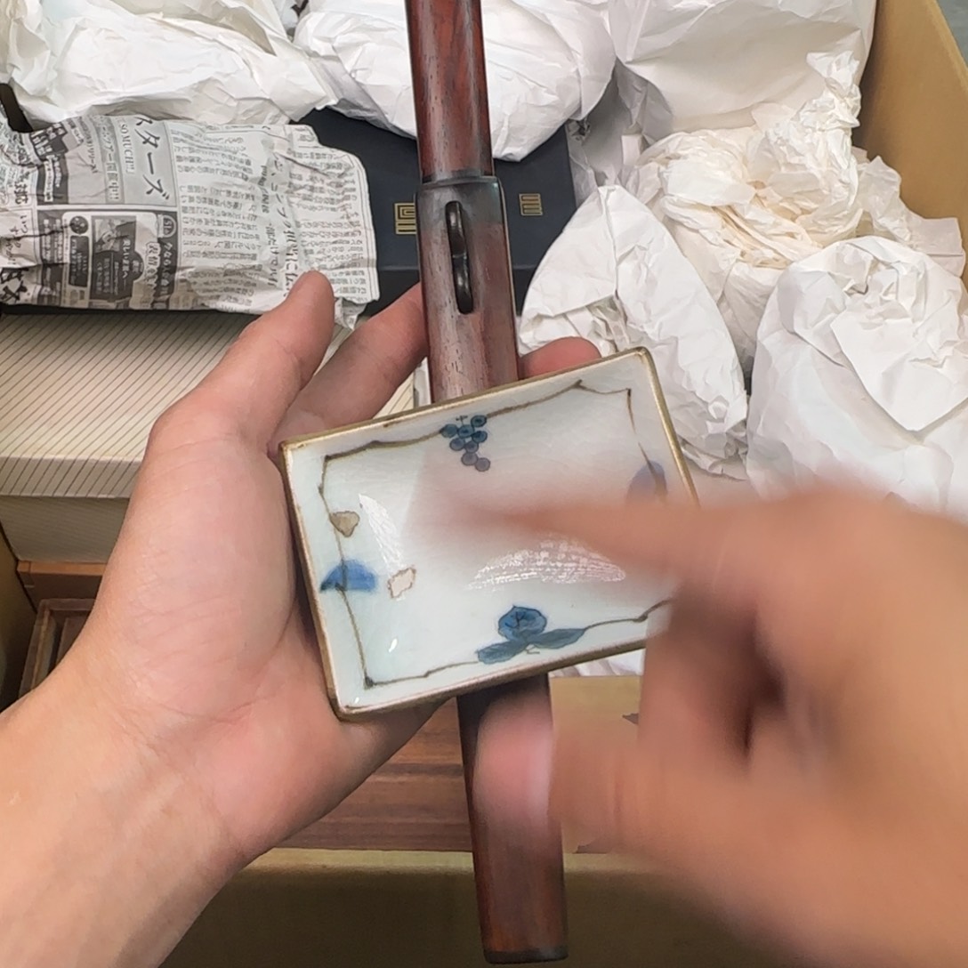 陶瓷孤品单件车里拍的