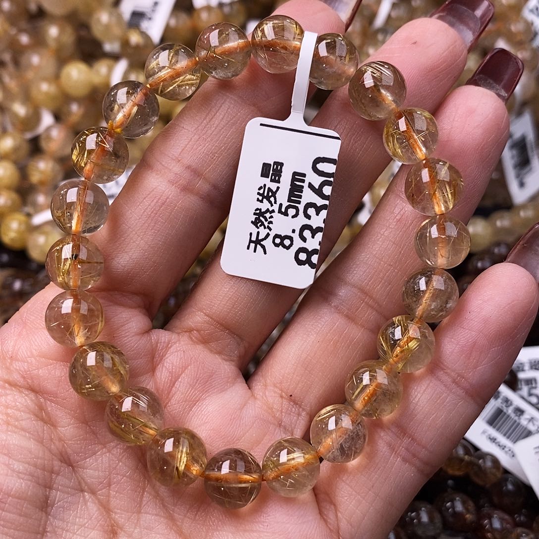 水晶手链未镶嵌水