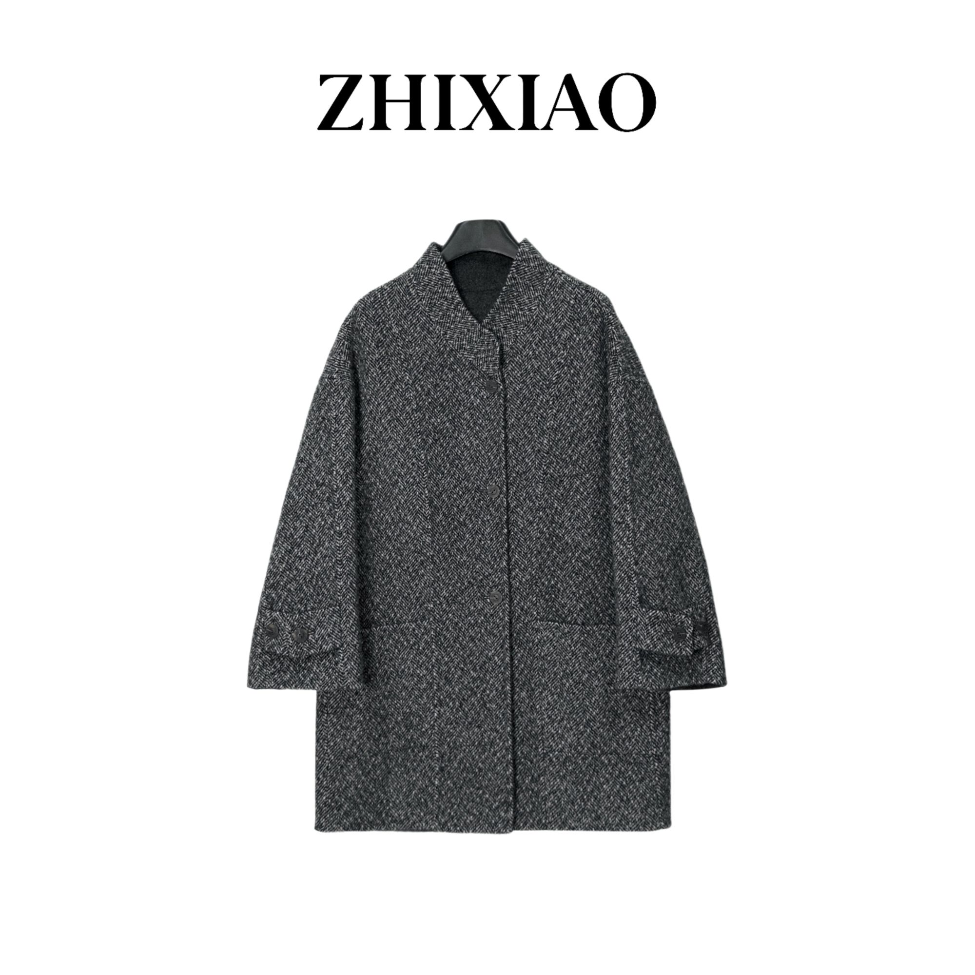 【ZHIXIAO】秋冬新款：毛呢大衣25176-1